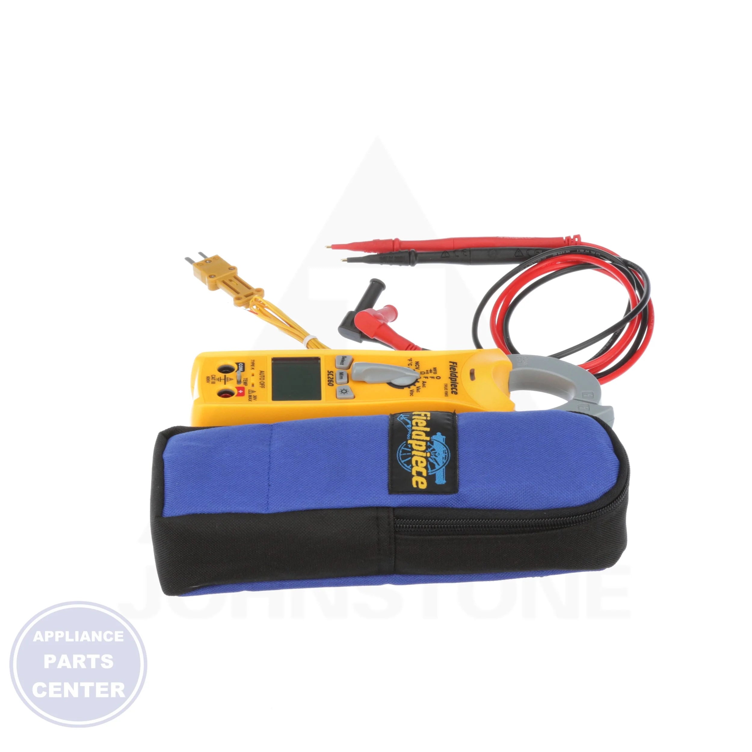 [Brand] SC Series Clamp Meter SC260 - Detailed view of resistance/continuity measurements