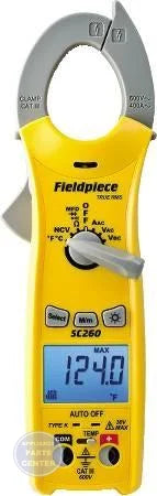 [Brand] SC Series Clamp Meter SC260 - Main view showing True RMS technology for [specific models]