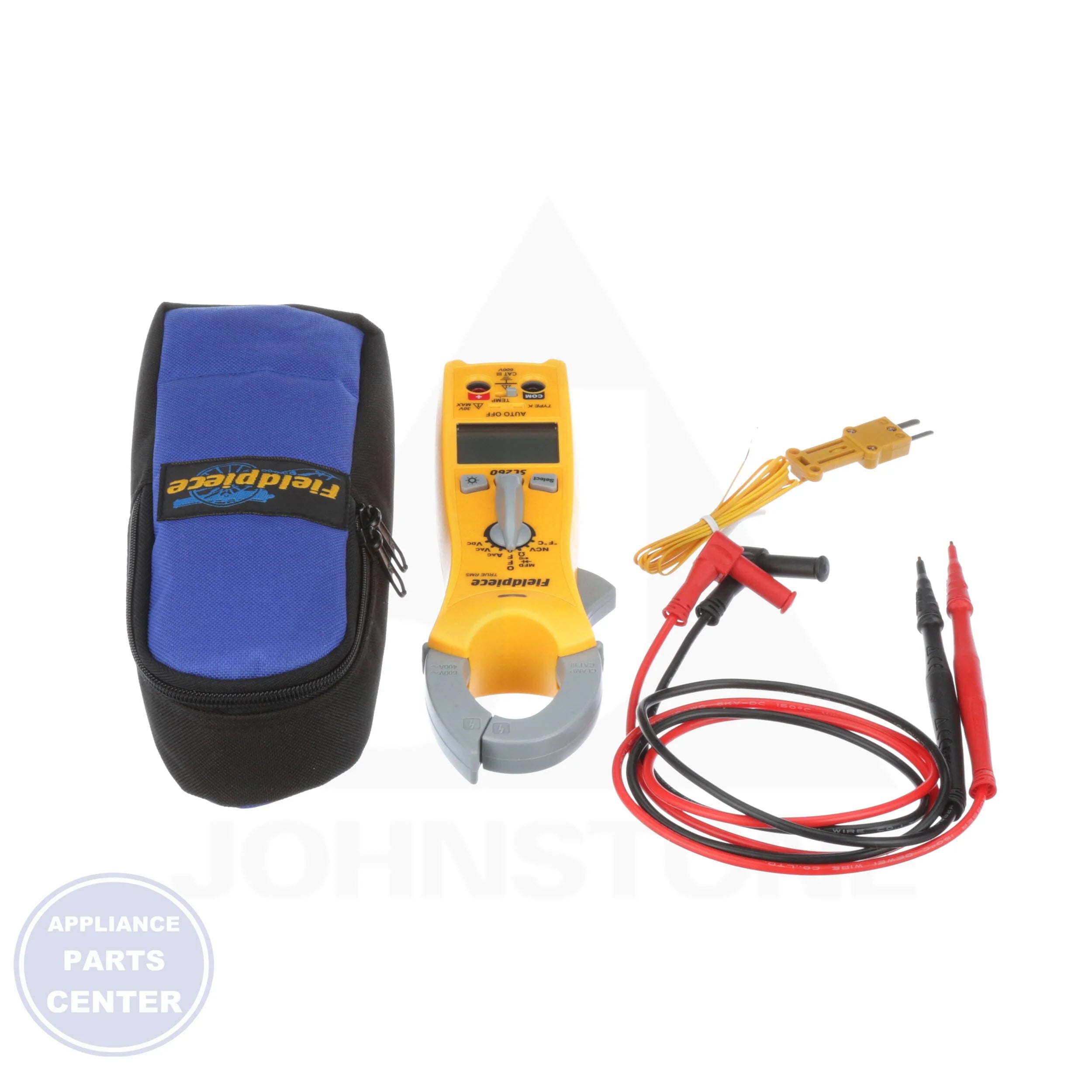 SC Series Clamp Meter SC260 - Side view with 600V/400A measurements
