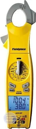 [Brand] Swivel Head Clamp Meter SC640 - Main view showing 180° swivel head for easy viewing at any angle