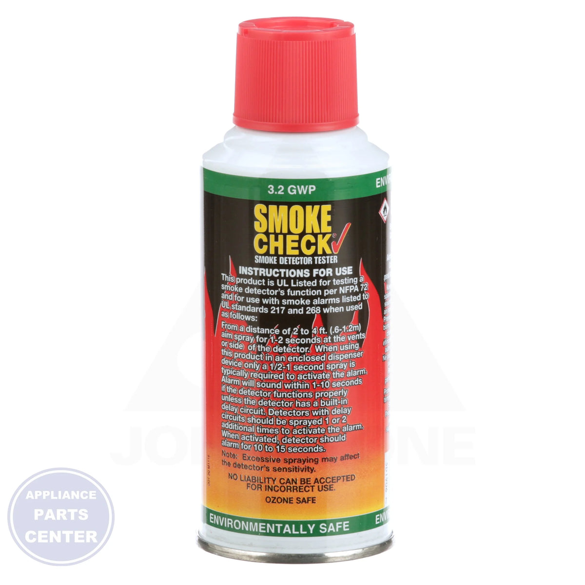 Smoke Detector Tester SDT-25S - Side view with 2.5 oz capacity