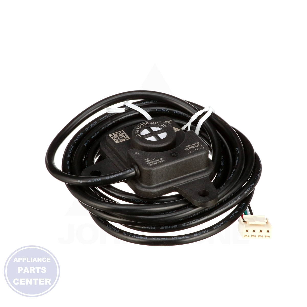 SER2A08012S R-32 SENSOR - Side view with precise measurements