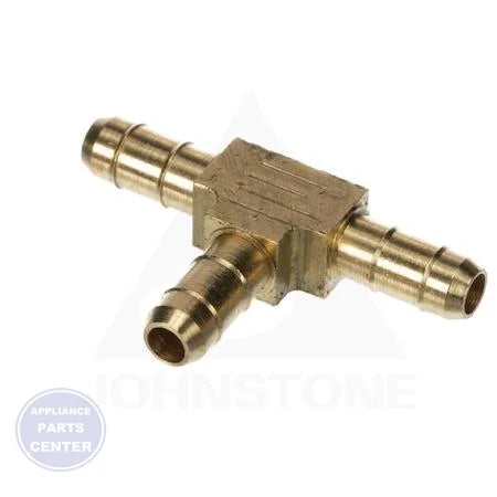 [Brand] 1/4" Union Tee SFB224T - Main view showing compact brass construction for various appliance models