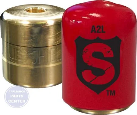 Shield A2L Locking Caps SHLD-A2L12 - Main view showing color-coded design for various HVAC models