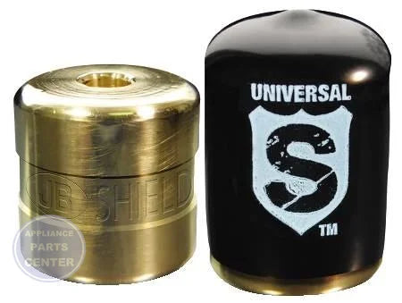 Shield Universal Locking Caps SHLD-U100 - Main view showing color-coded waterproof sleeves for various refrigerant systems