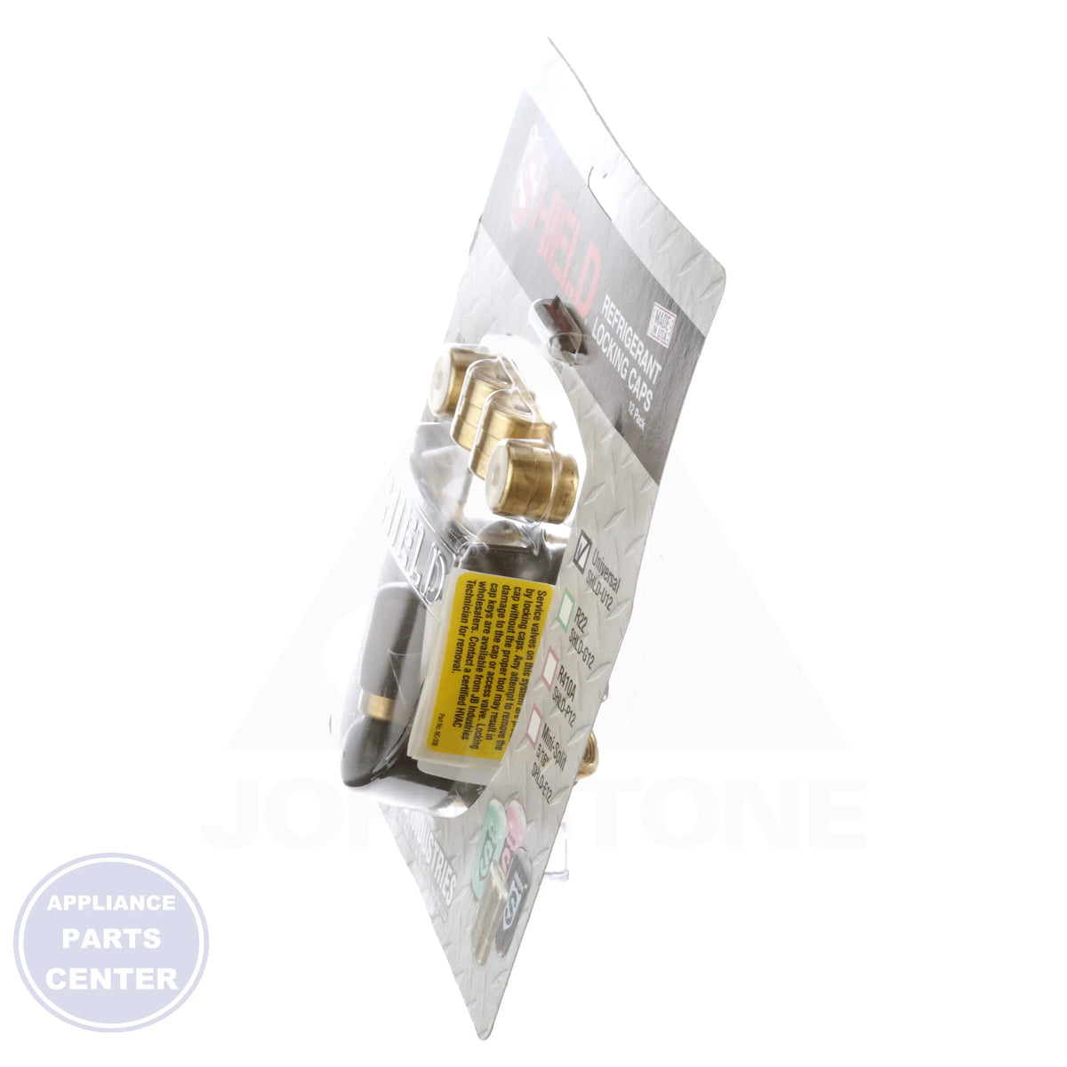 Shield Universal Locking Caps SHLD-U12 - Detailed view of waterproof brass material