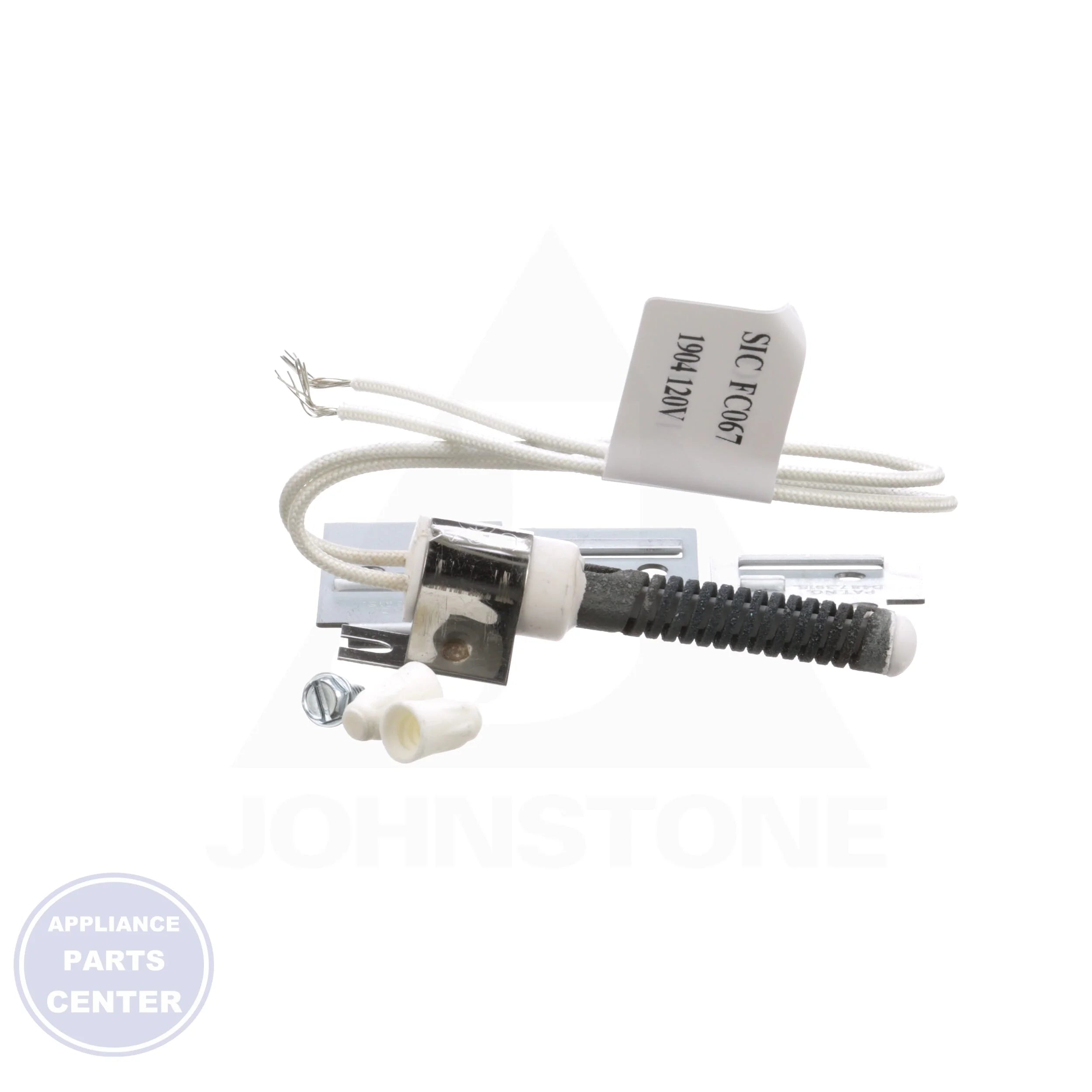 Universal Hot Surface Ignitor Kit SIG1100 - Side view with 12" lead length