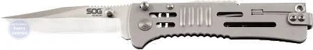 SlimJim Folding Knife SJ31-CP - Main view showing ultra-thin stainless steel handle for outdoor use