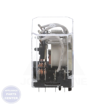General Purpose Plug-In Relay SKAP-3C-120VAC - Detailed view of 1500V dielectric strength and silver cadmium oxide contacts