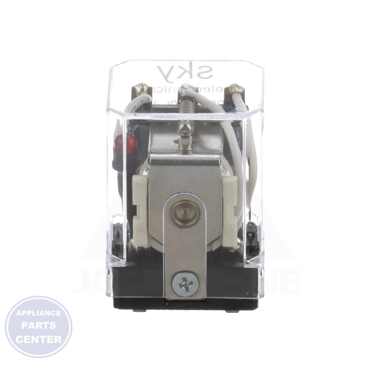 General Purpose Plug-In Relay SKAPL-3C-24VAC - Side view with durable 1500V dielectric strength