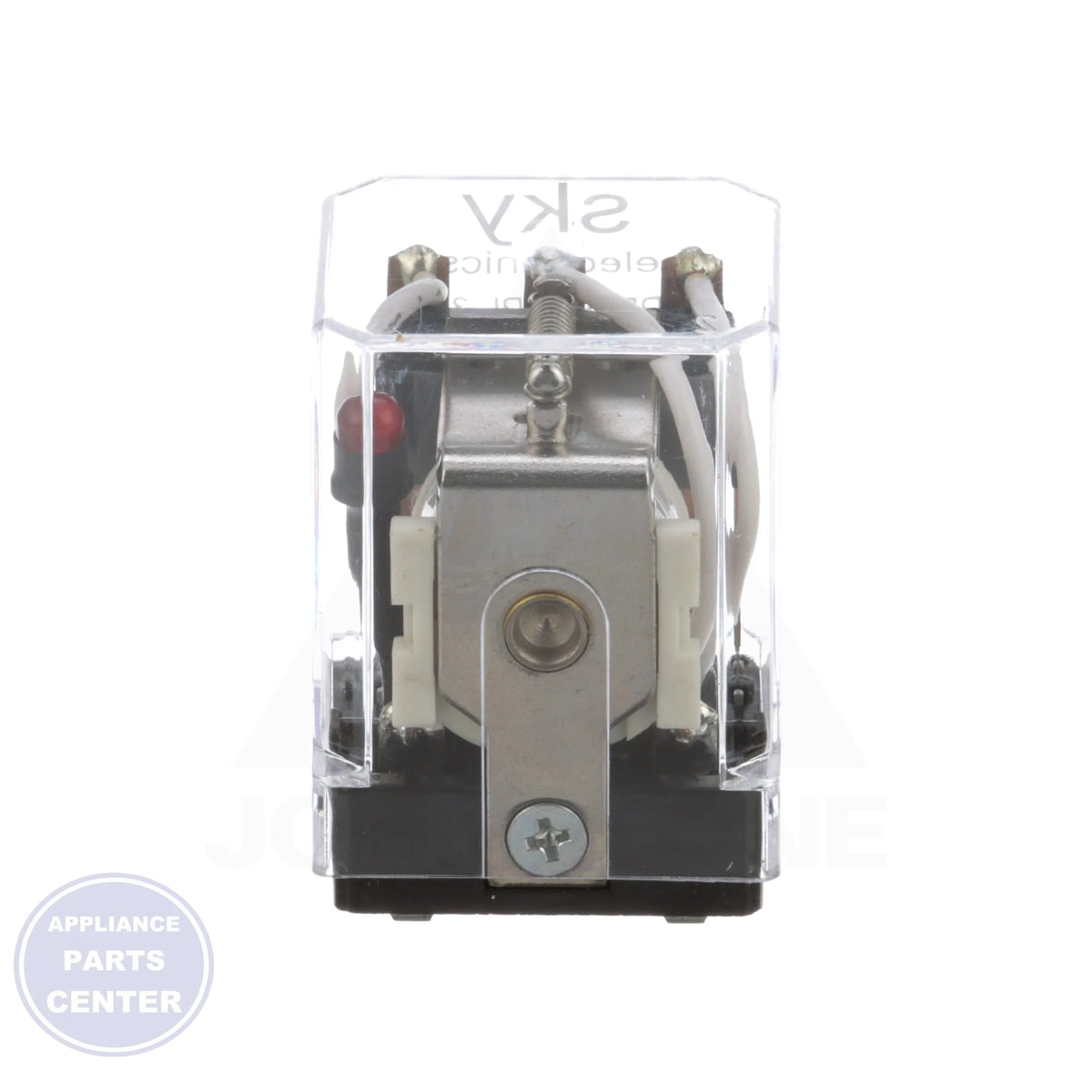 General Purpose Plug-In Relay SKAPL-3C-24VAC - Side view with durable 1500V dielectric strength