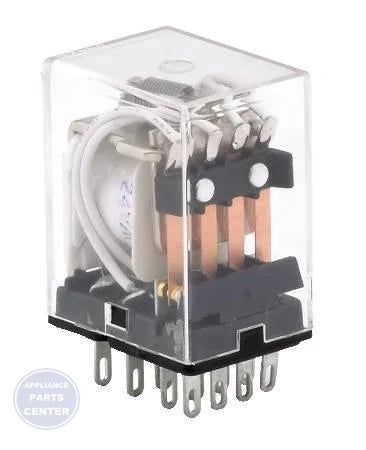 [Brand] General Purpose Plug-In Relay SKMP-4C-24VAC - Main view showing versatile usage for [specific models]