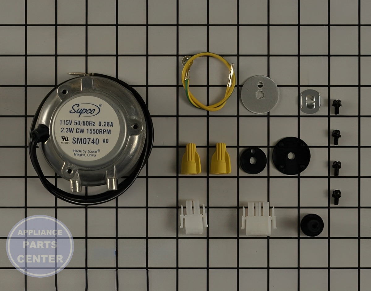 SUPCO 115V 2.3W CW 1550RPM MOTOR - Main view showing efficient motor for SEA Refrigerators
