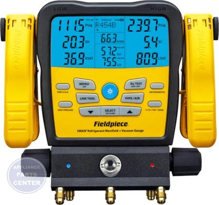 SMAN SM382V - Main view showing wireless signal capabilities for HVAC models