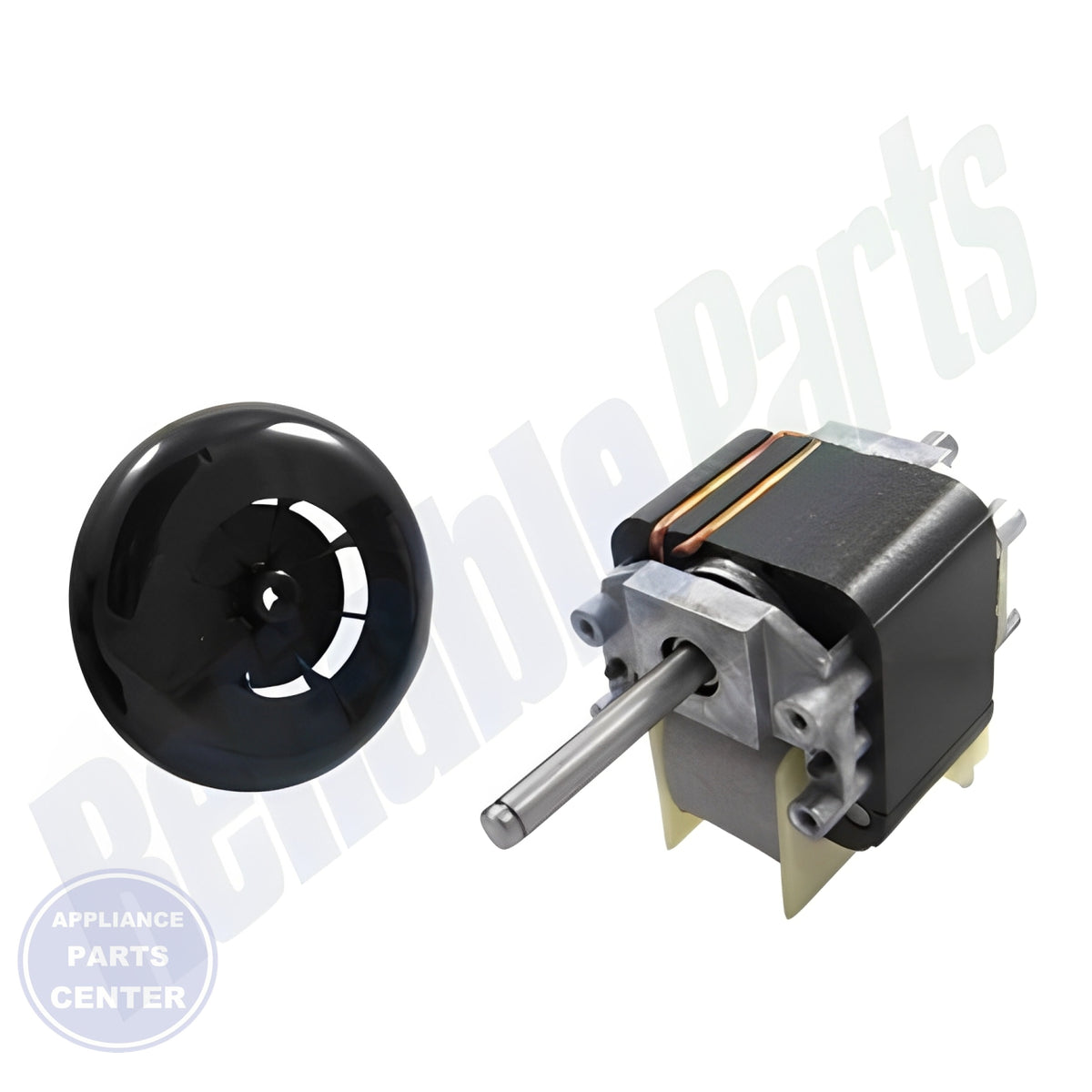 SUPCO DRAFT INDUCER MOTOR SM4753 - Detailed view of durable technical details