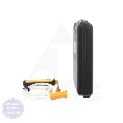 Combustion Check Meter SOX3 - Detailed view of stack temperature display