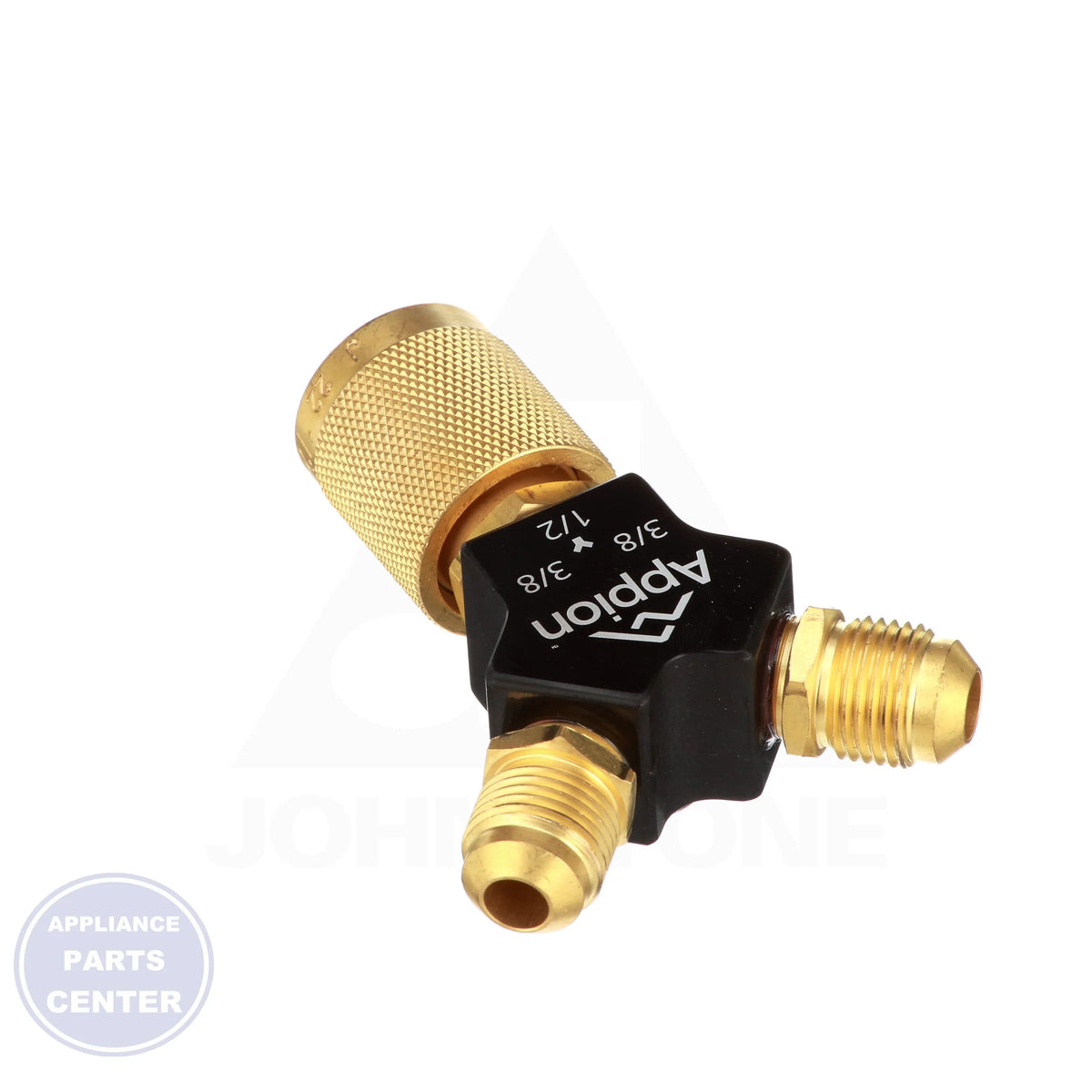 MegaFlow Speed-Y Fitting SPDY12 - Side view with vacuum-rated specs