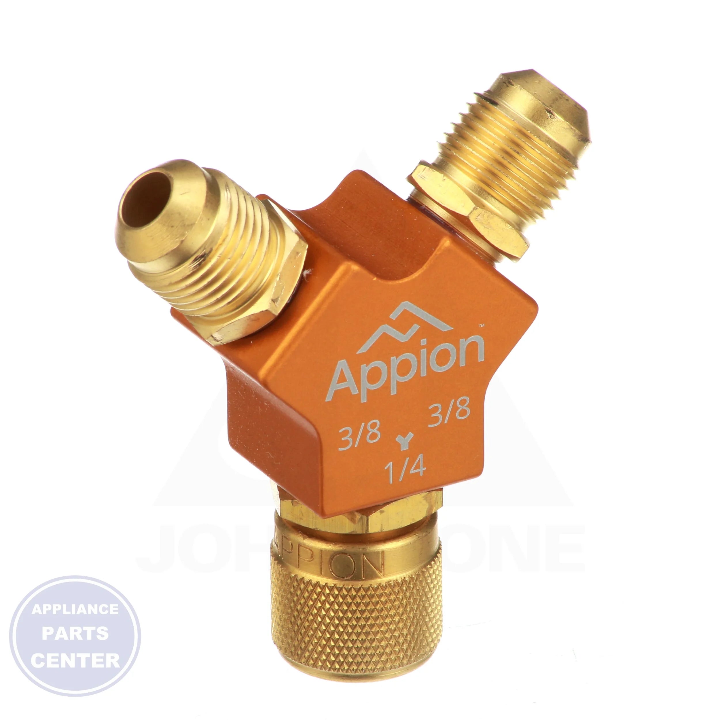 MegaFlow SPDY14 - Side view with 2 x 3/8" MFL to 1/4" FFL specifications