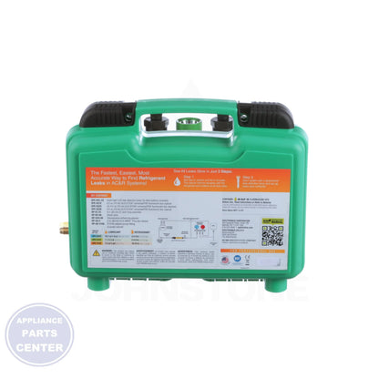 GLO-STICK® Complete Dye Leak Detection Kit SPE-HVLGSE - Side view with specific dye capacities