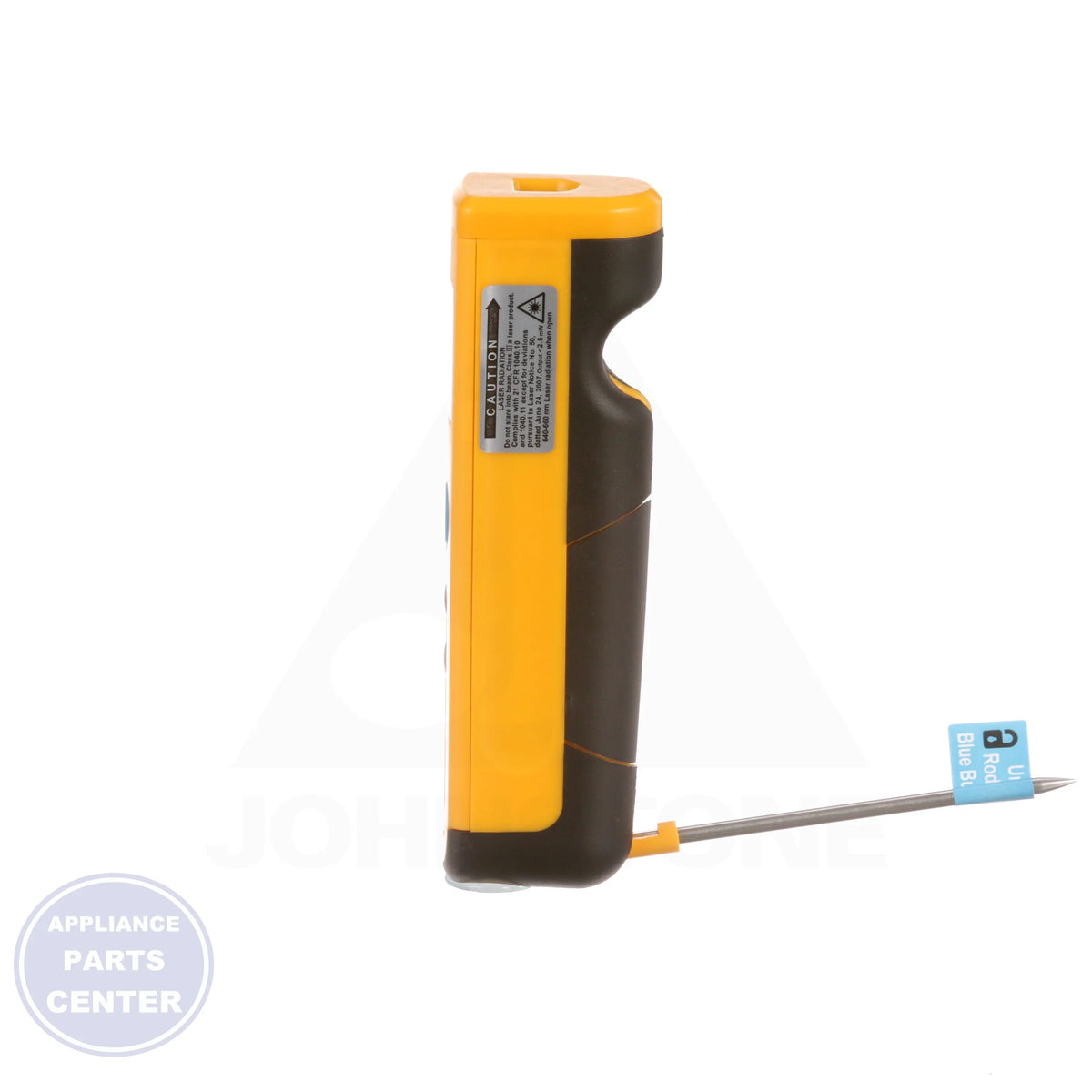 IR and Rod Thermometer with Laser SPK3 - Detailed view of 0.95 emissivity and 8:1 Distance to Spot Ratio