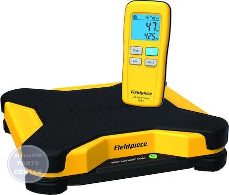[Brand] Wireless Refrigerant Scale SR47 - Main view showing large 13" platform for [specific models]
