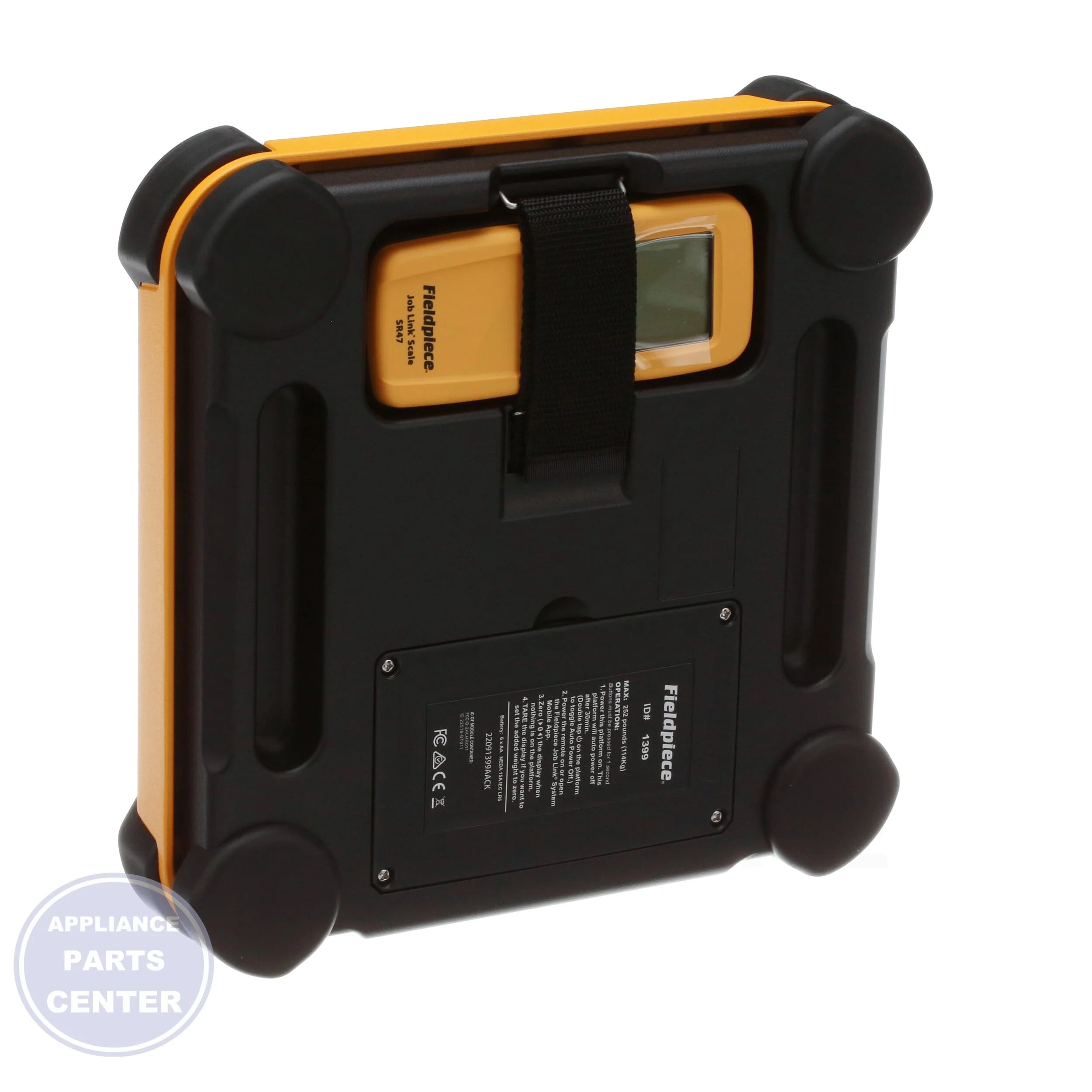Wireless Refrigerant Scale SR47 - Side view with accuracy range ±0.03%rdg + 0.25 oz