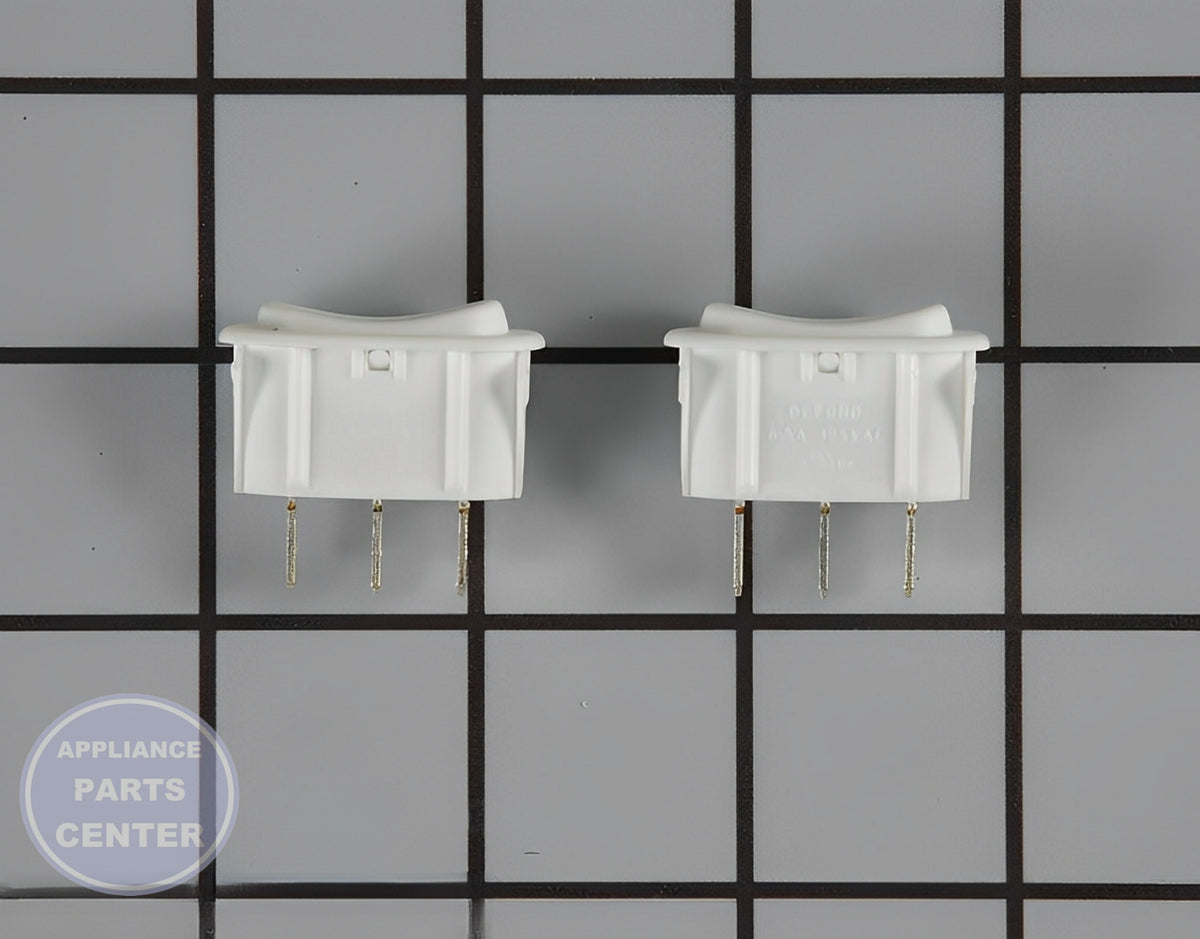 BROAN RANGE SWITCH SR561116 - Side view with precise measurements