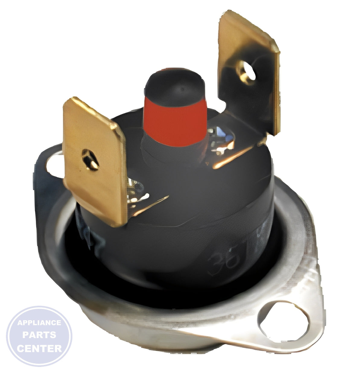 SUPCO SRL220 ROLLOUT SWITCH - Detailed view of thermal switch details