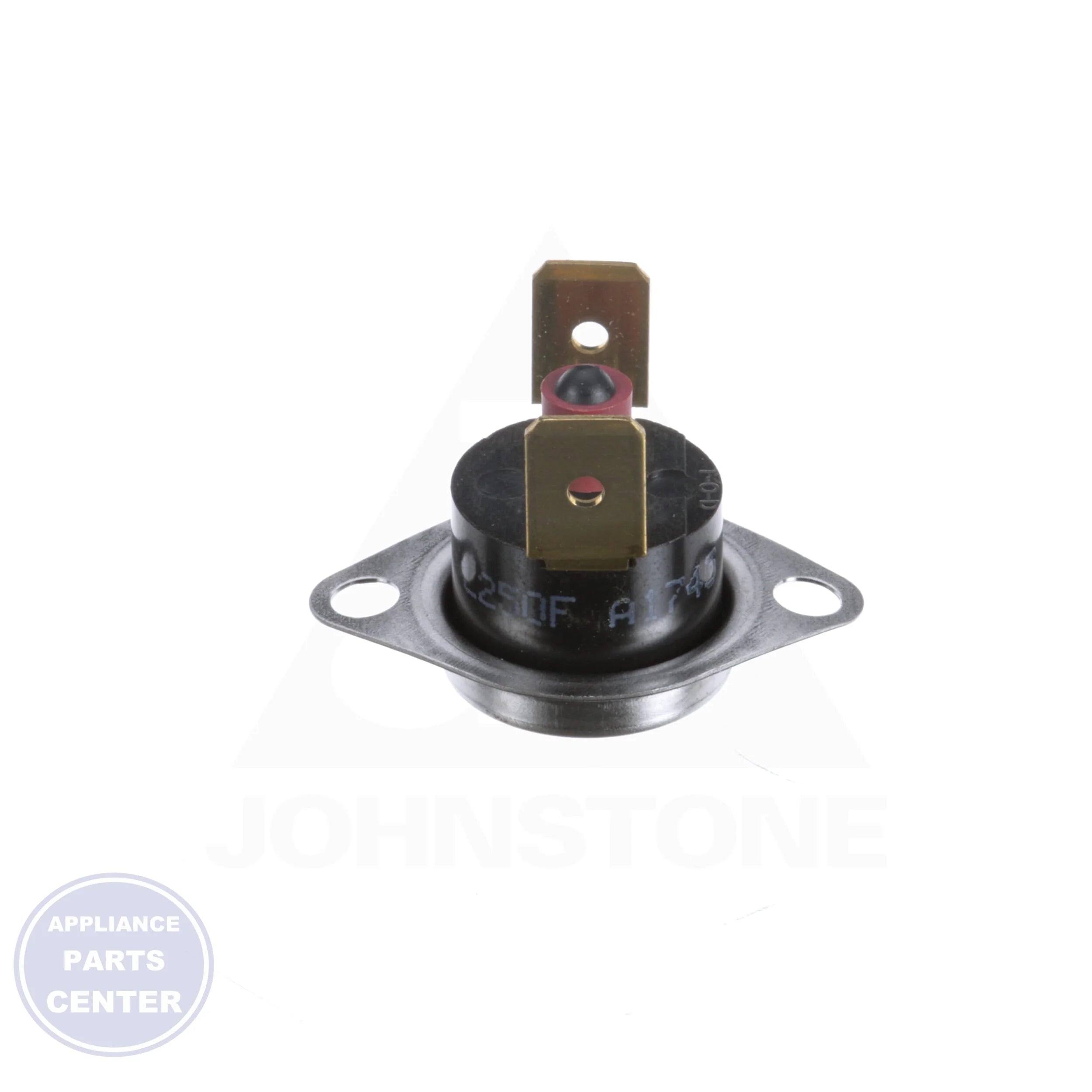 Manual Reset Limit Switch SRL250 - Side view with 250°F cutout temp