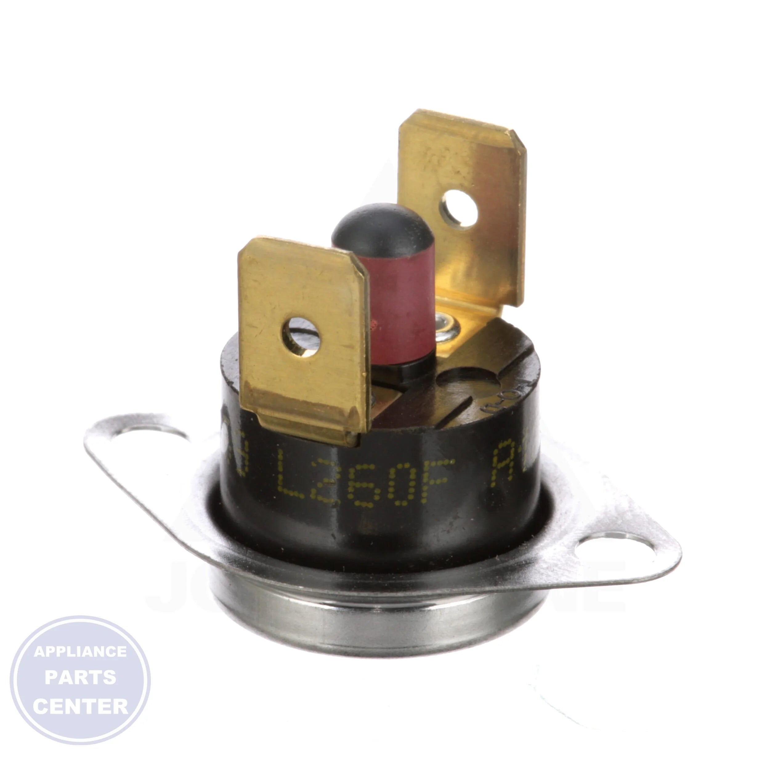 Manual Reset Limit Switch SRL260 - Side view with 260°F cutout temperature