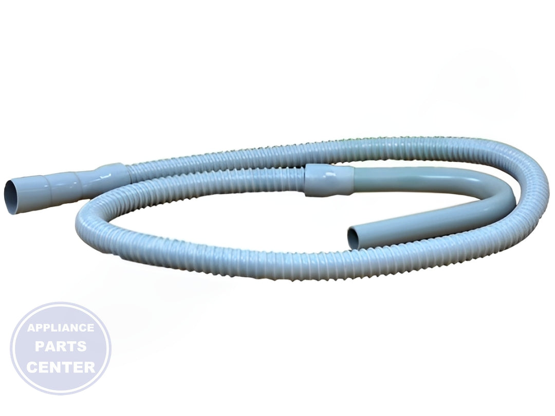 [SUPCO] Washer Corrugated Drain Hose SSD6 - Installation in [specific model] showing secure mounting points