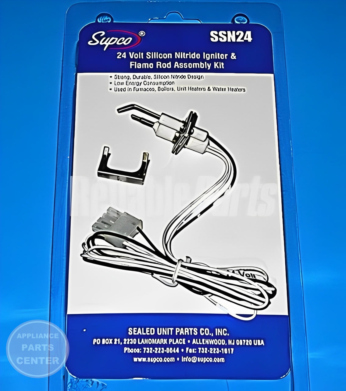 [SUPCO SILICON NITRIDE IGNITER KIT SSN24] - Installation in [Specific Brand] model showing easy mounting points