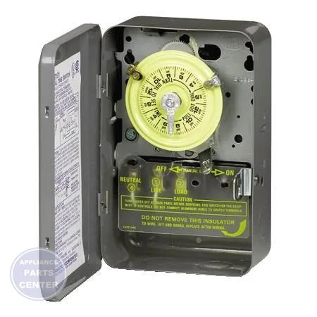 [Brand] 24 Hour Electromechanical Timer T104 - Main view showing precise timing control for G36-168 models