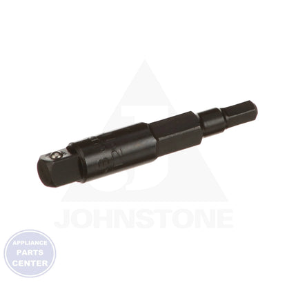Hex Key Adapter T2-HKA - Side view with 3/16" and 5/16" hex specs