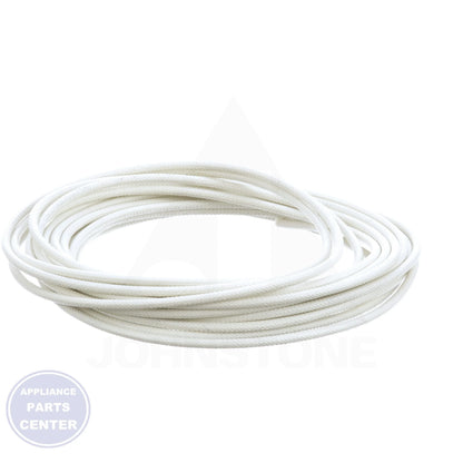 Nickel Coated Hinge Wire T301425 - Detailed view of 300V glass outer braid