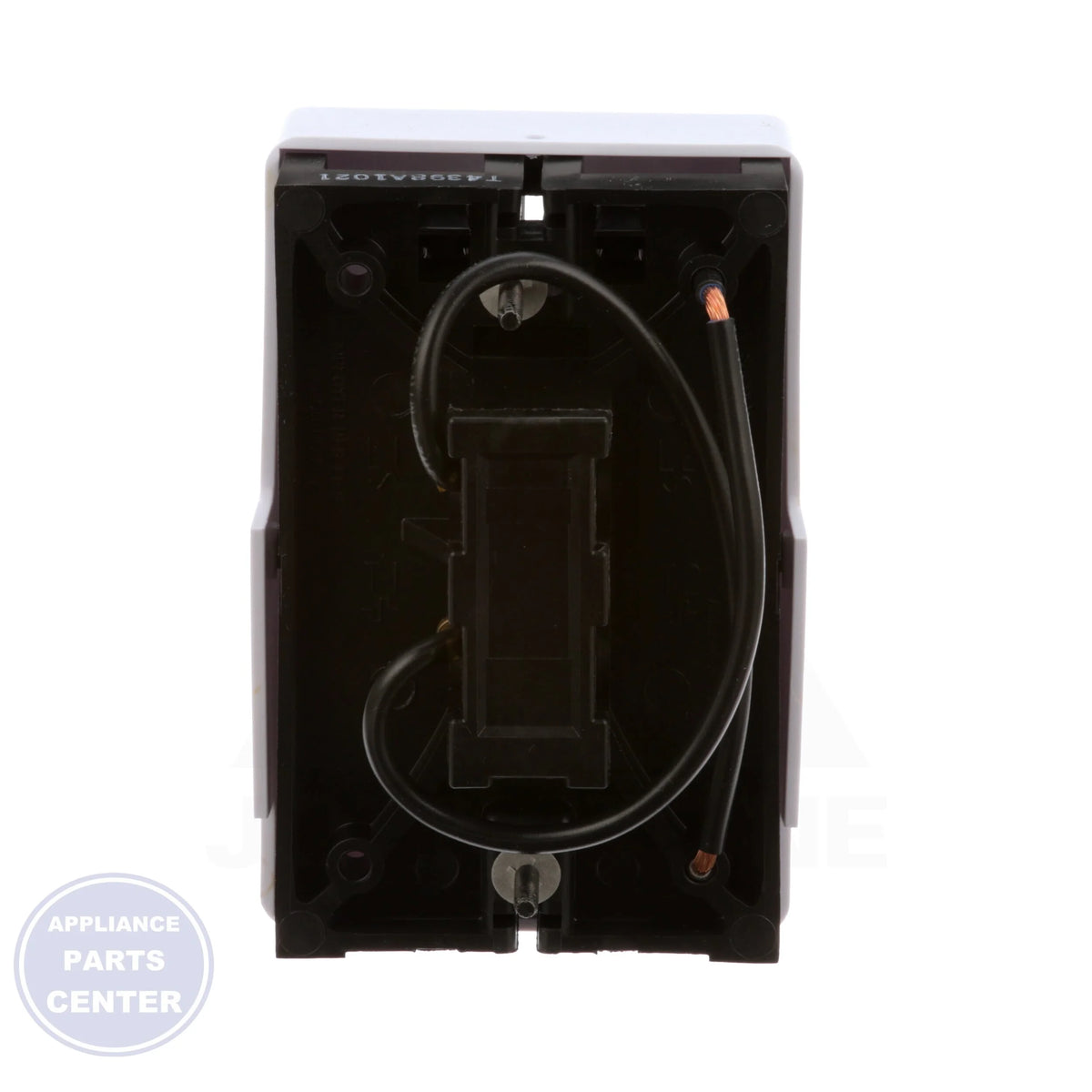 Line Voltage Thermostat T4398A1021 - Side view with 4-1/2" H x 2-7/8" W measurements