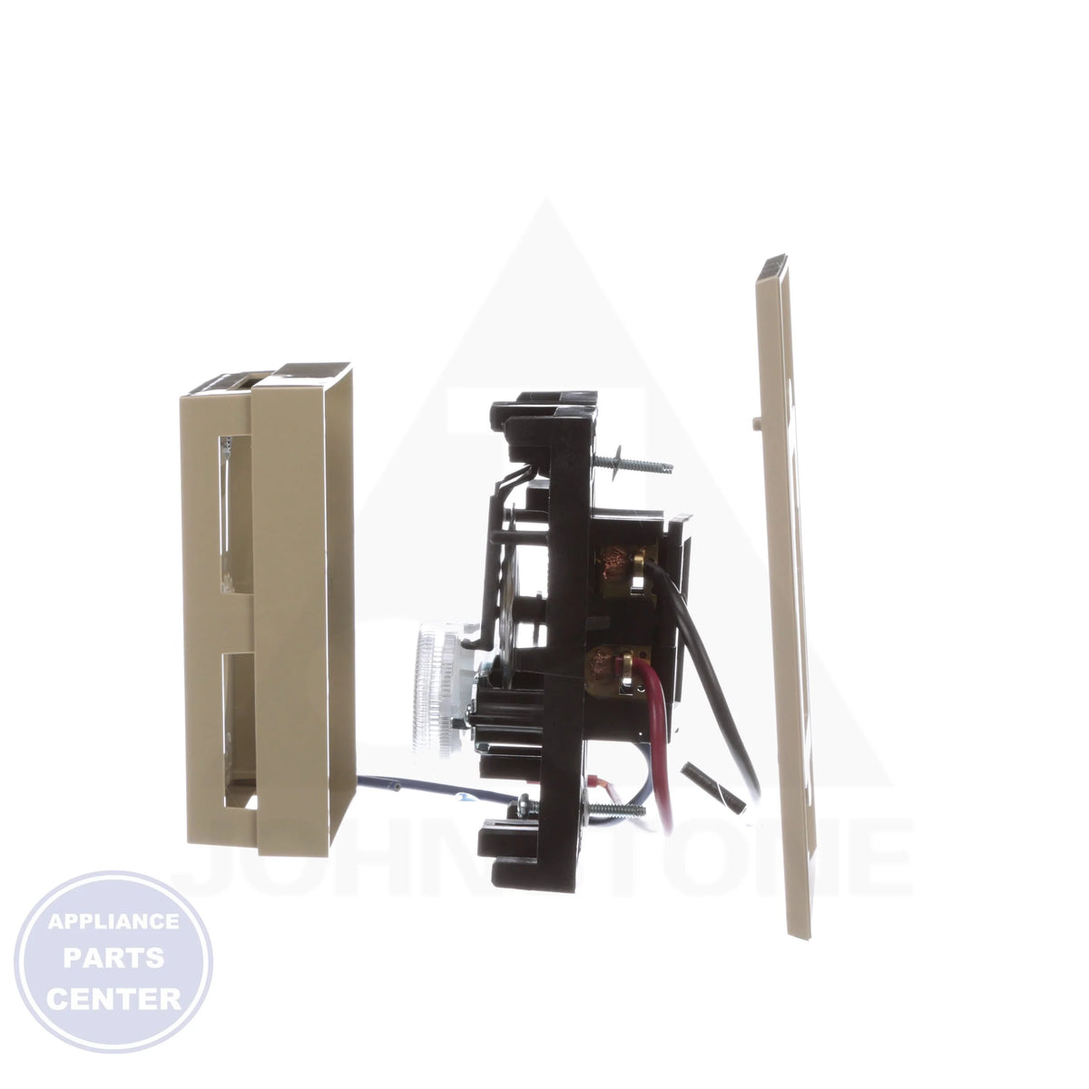 Medium-Duty Line Voltage Thermostat T651A3018 - Detailed view of 22A @ 120 to 240VAC electrical ratings