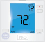 [Brand] Conventional Wi-Fi Thermostat T701i - Main view showing 7 sq. in. display for L51-913 models