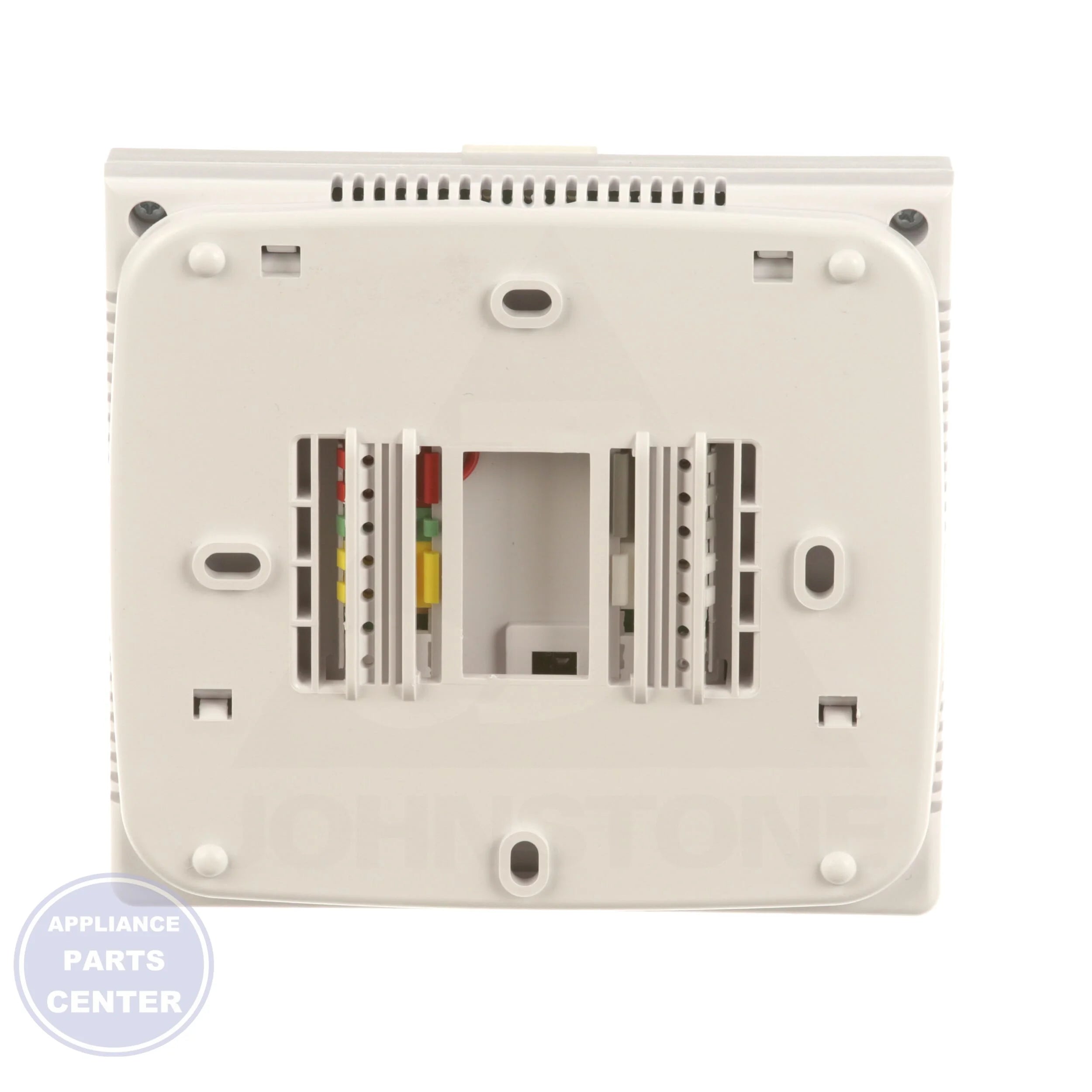 Programmable Thermostat T715 - Side view with 4.7"W x 4.4"H x 1.1"D specs