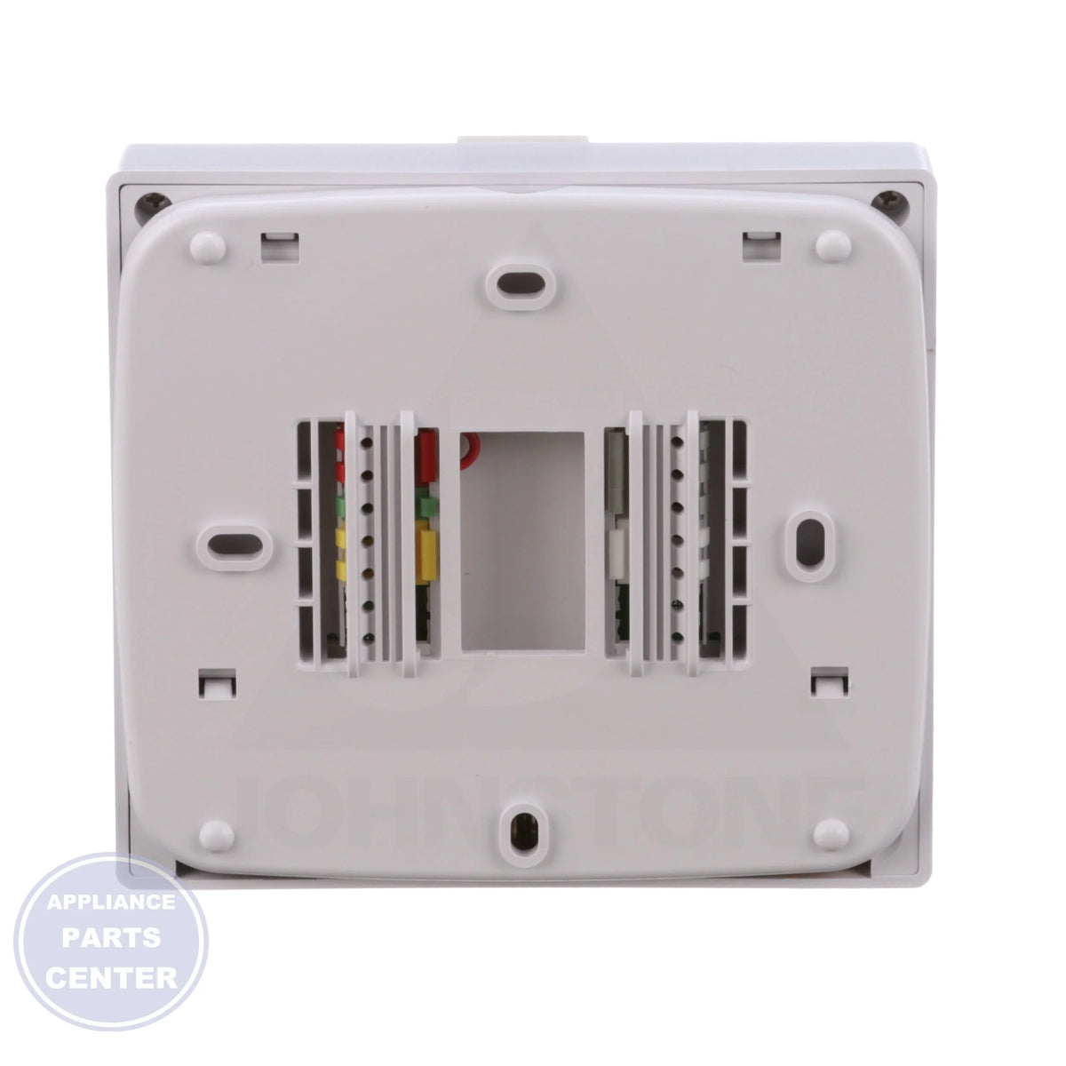 Programmable Thermostat T755 - Side view with 4.7"W x 4.4"H x 1.1"D specs