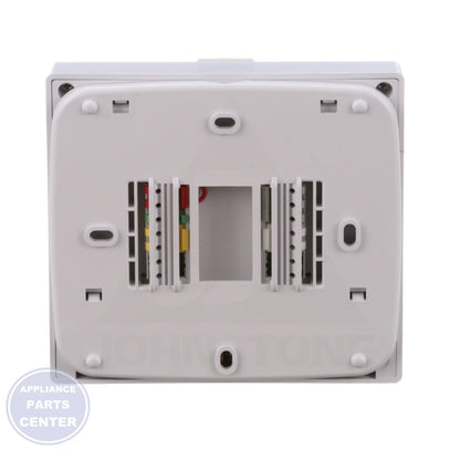 Programmable Thermostat T755 - Side view with 4.7"W x 4.4"H x 1.1"D specs