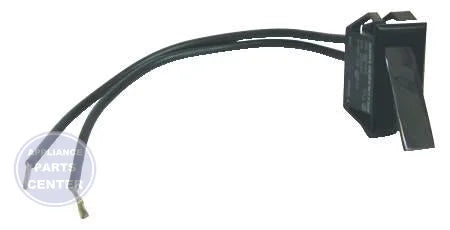 Lennox (On)-Off Momentary Rocker TA26F-TLB-B-XJS3 - Main view showing wire leads for Lennox models