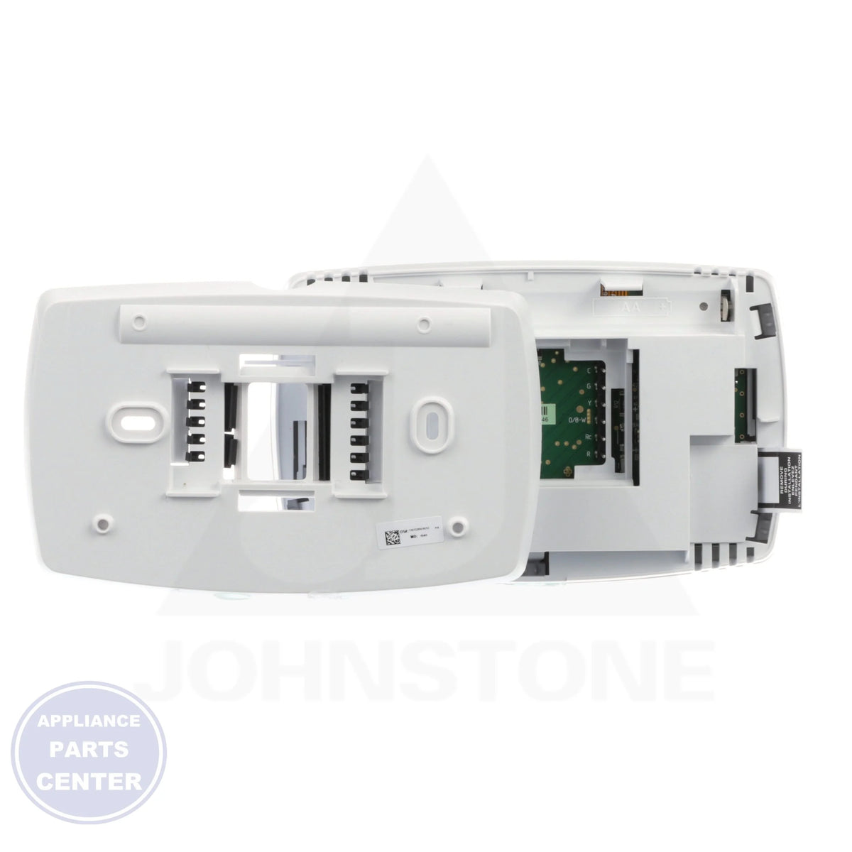 CommercialPro® 7000 Programmable Thermostat TB7220U1012 - Side view with 6" W x 3 3/4" H dimensions