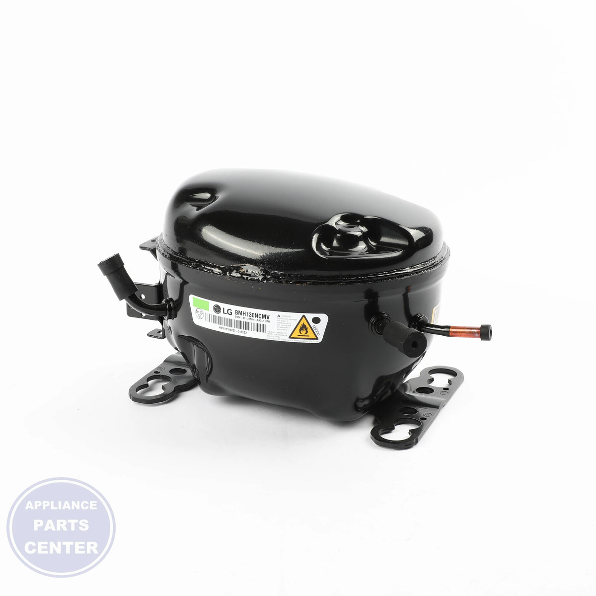COMPRESSOR,SET ASSEMBLY TCA37091607 - Detailed view of sealed system assembly