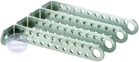 Galvanized Steel Pad Tie Down Clips TDC-4 - Main view showing secure fastening for specific models