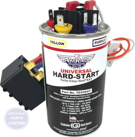 Appliance Turbo Easy-Start Hard Start TES5EXT - Main view showing efficient motor kick-start for various models