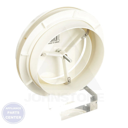 Ceiling And Wall Diffuser TFG6 - Side view with 6" diameter