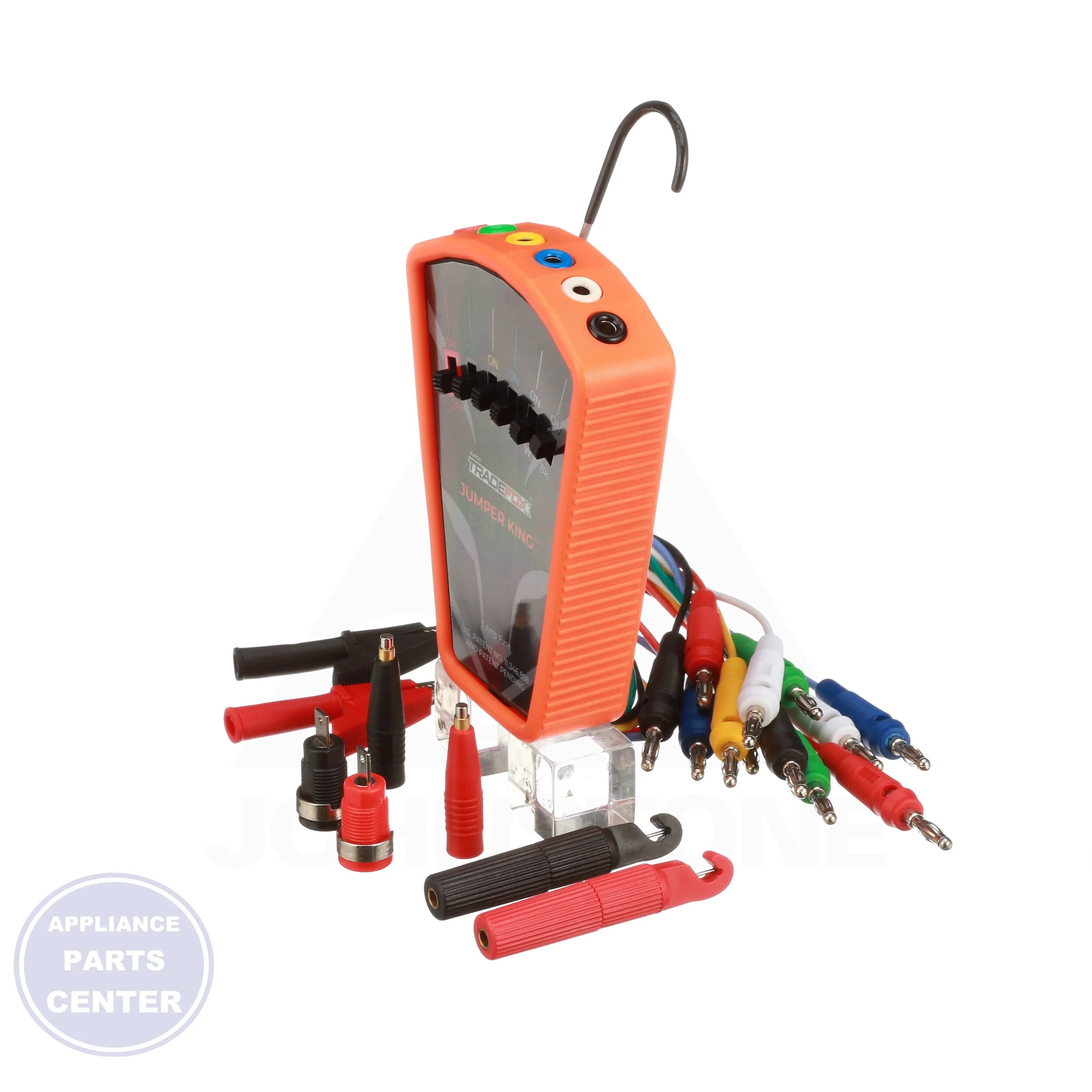 JUMPER KING™ Multi-Jumper With Selector TFXJK - Detailed view of resettable popper fuse