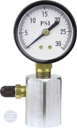 Gas Test Gauge TGB30 - Main view showing pressure range for various models