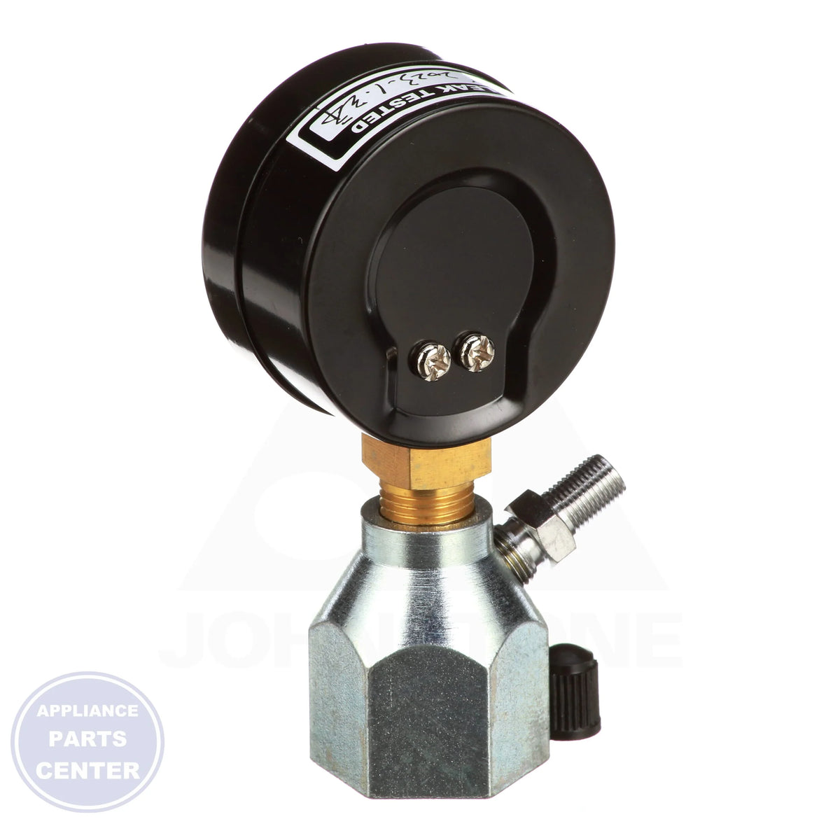 Gas Test Gauge TGB30 - Side view with 3/4" FPT specs